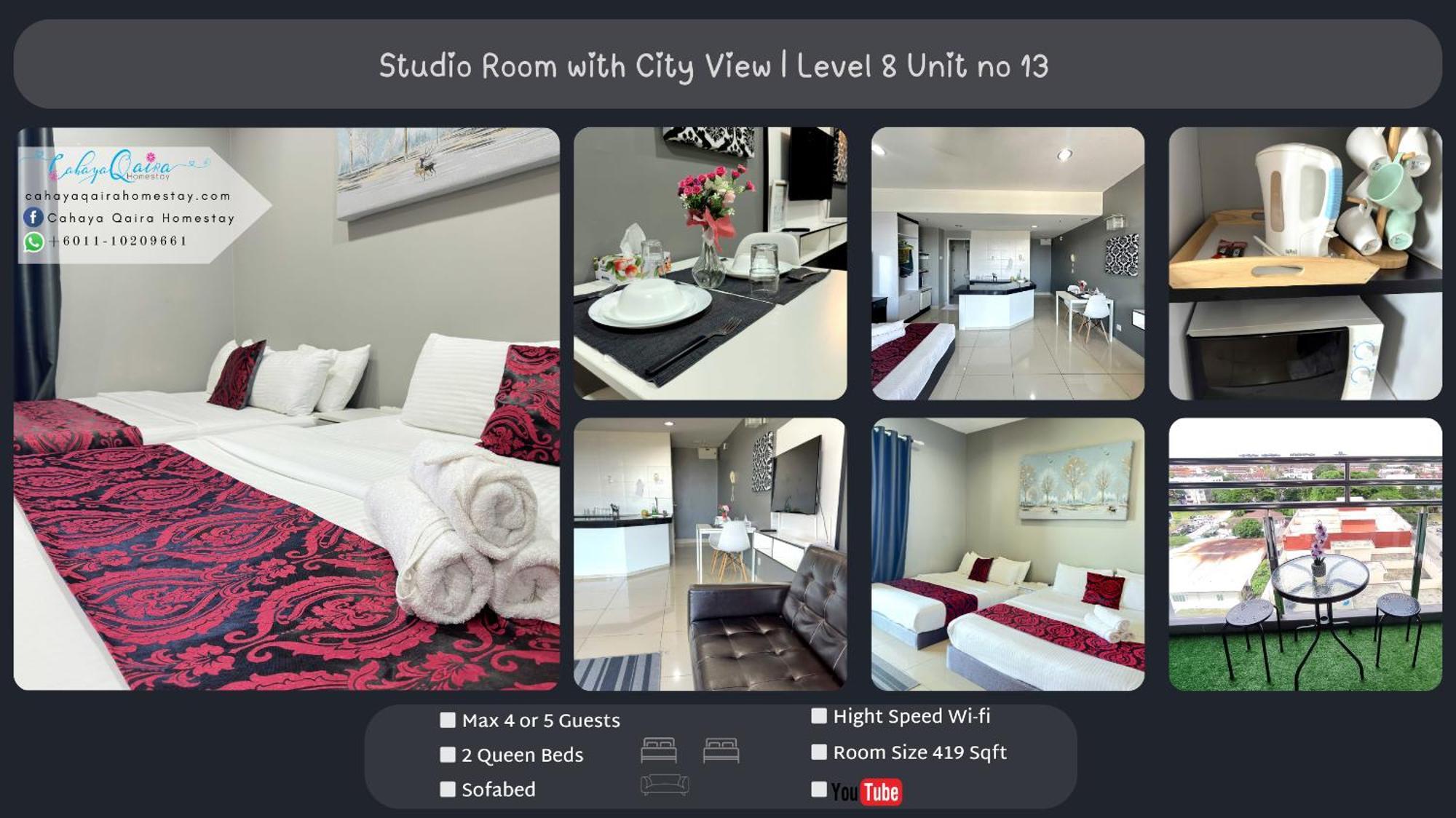 Cahaya Qaira Homestay @ D'Perdana コタバル エクステリア 写真