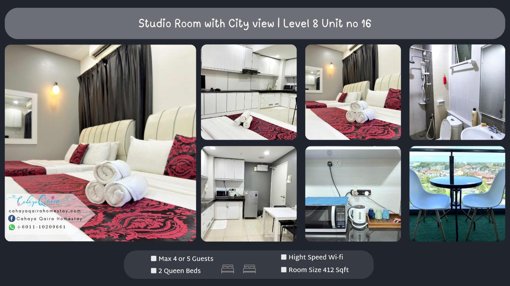Cahaya Qaira Homestay @ D'Perdana コタバル エクステリア 写真